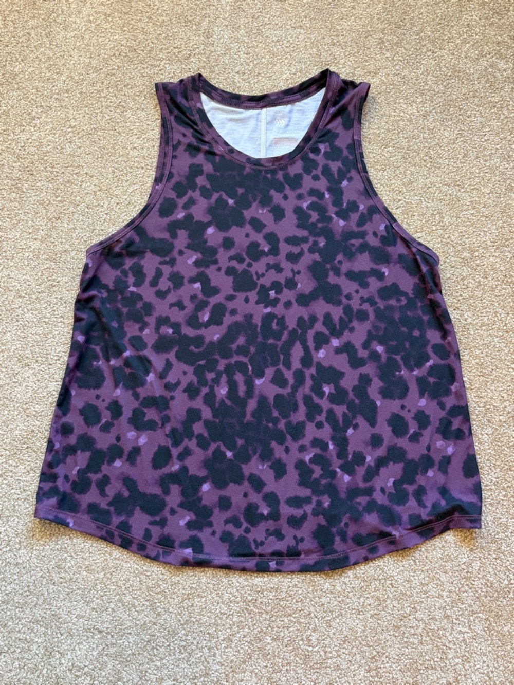 Leopard Print Athletic Tank